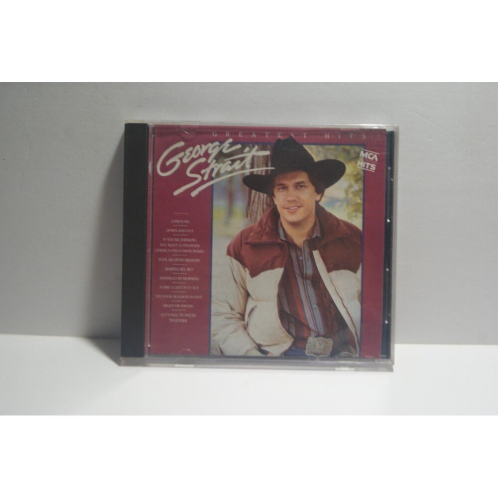 George Strait CD Greatest Hits 1990 One of the True Country Legends